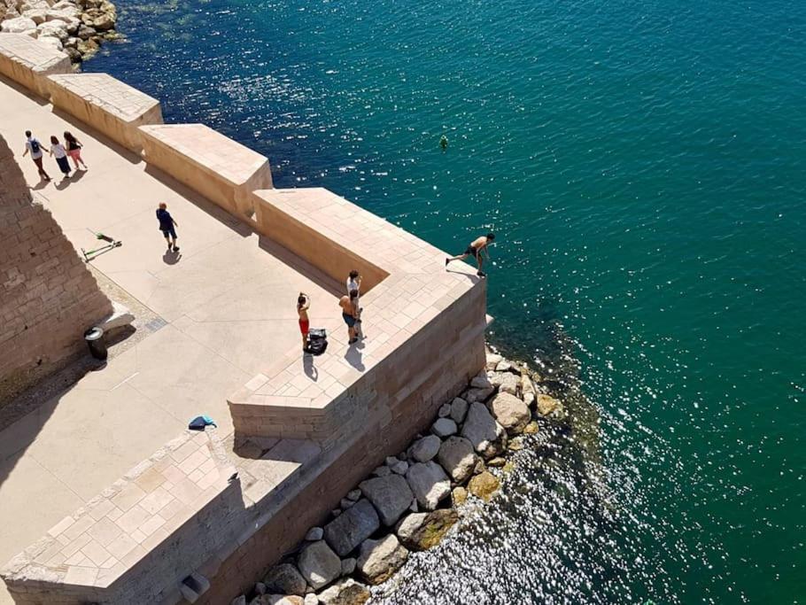 Apartmán Escapade Marseillaise Pres Des Terrasses Du Port Marseille Exteriér fotografie