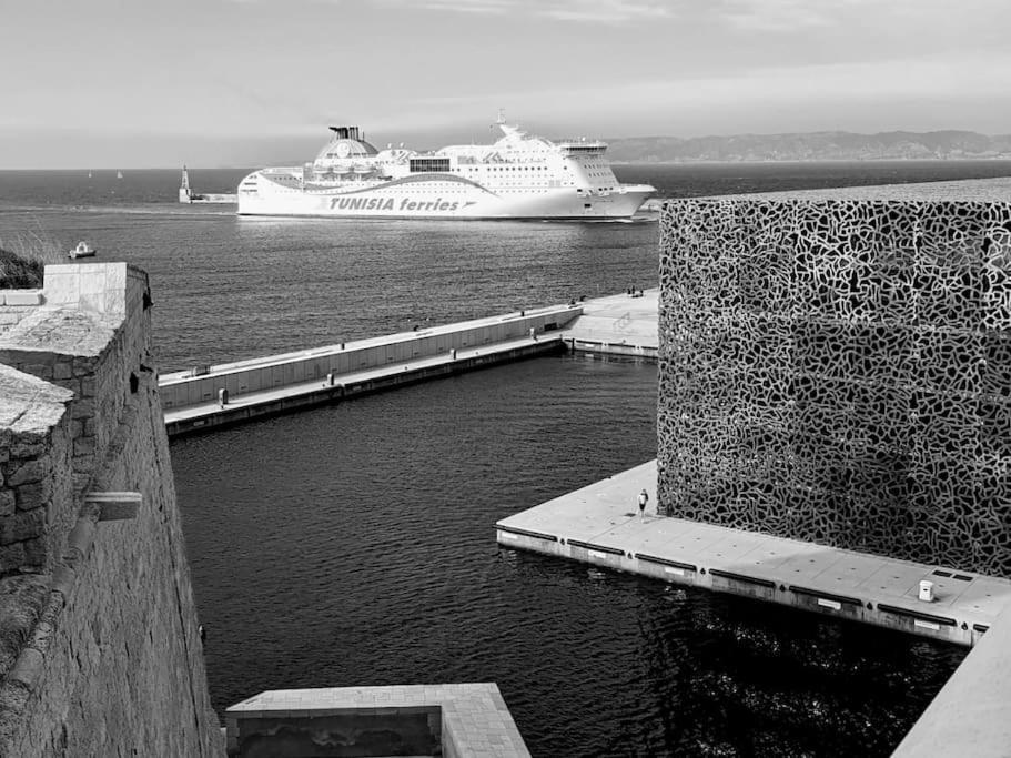 Apartmán Escapade Marseillaise Pres Des Terrasses Du Port Marseille Exteriér fotografie
