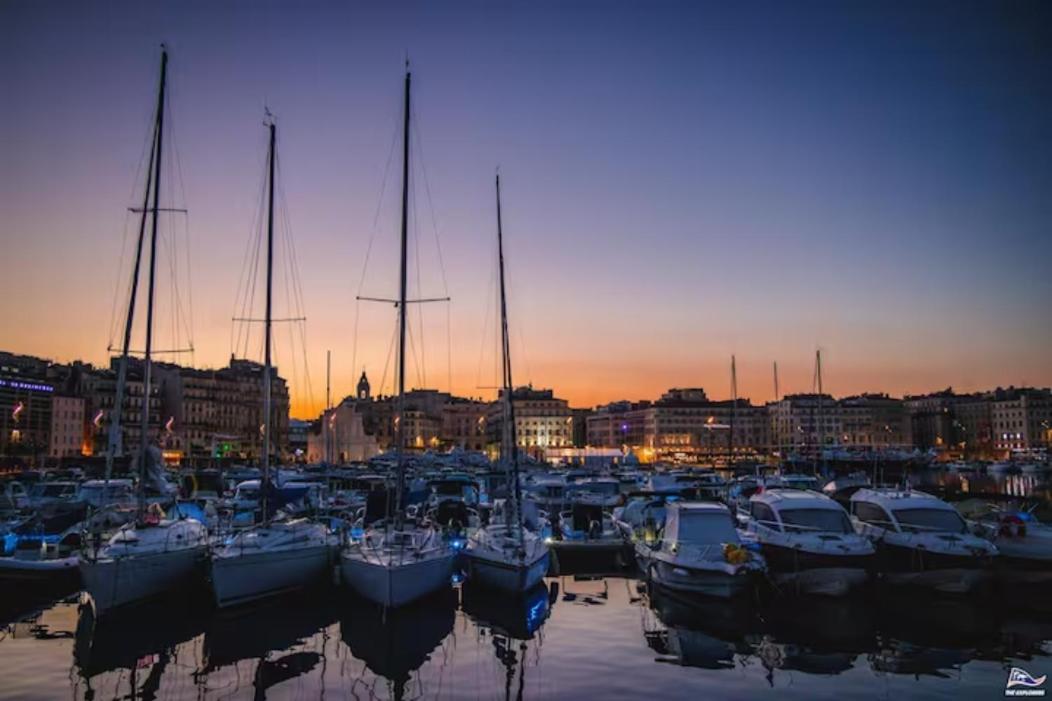 Apartmán Escapade Marseillaise Pres Des Terrasses Du Port Marseille Exteriér fotografie